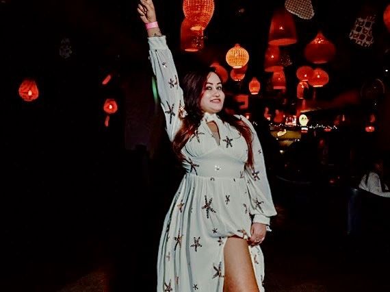 Customer photo review of Suhela Maxi Dress
