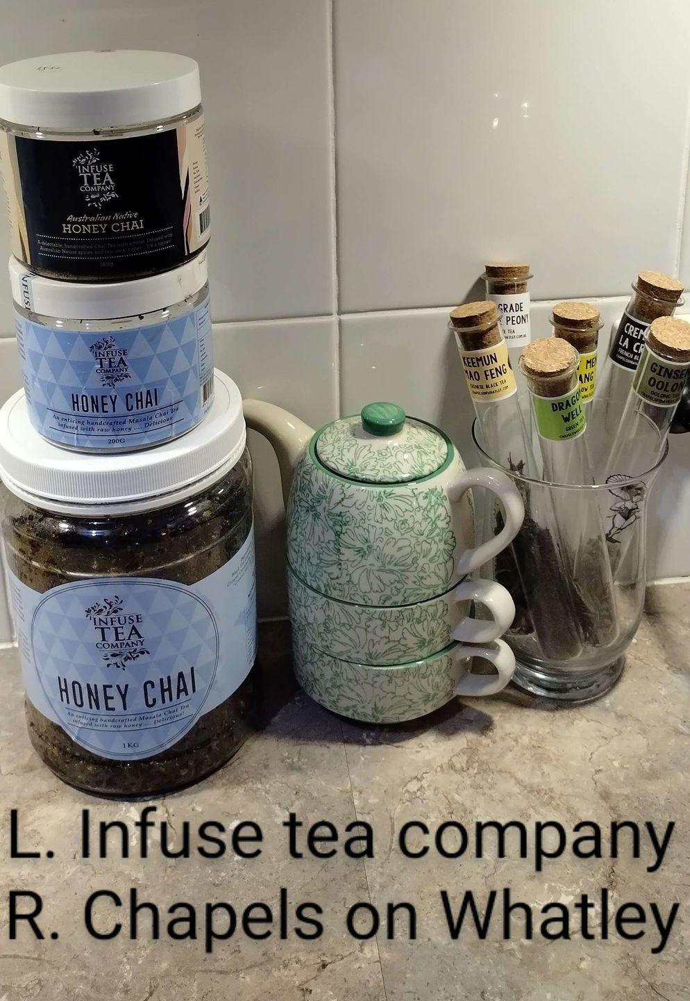 Customer photo review of Honey Chai