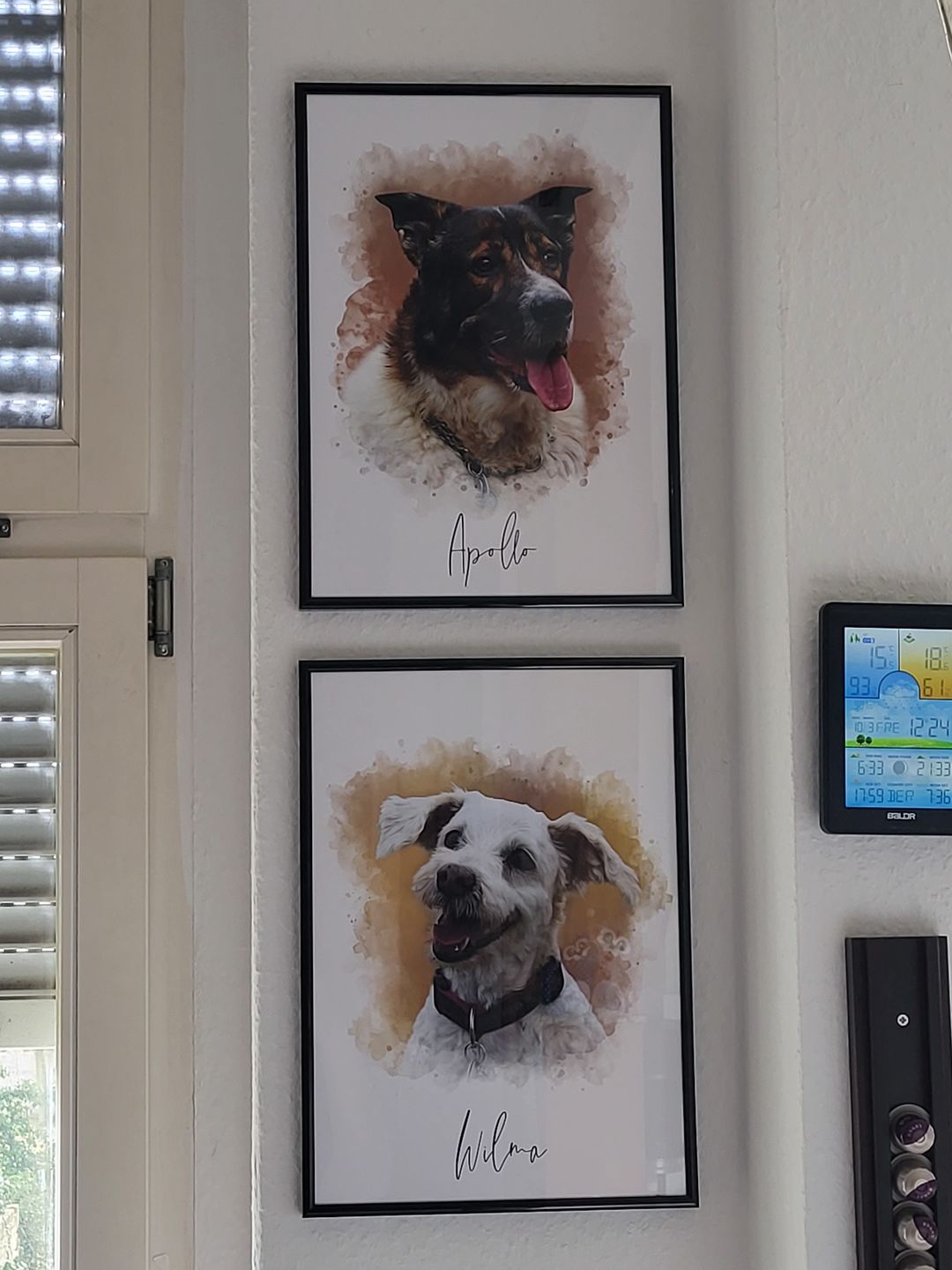 Customer photo review of Portrait deines Tieres im Wasserfarben-Stil