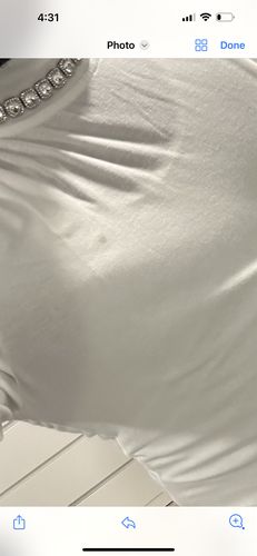 Customer photo review of INCERUN Mens High Neck Slim Fit T-shirt SKUJ03680