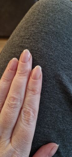 Customer photo review of Fiber base gel "Didier Lab", Milky Pink, 10ml