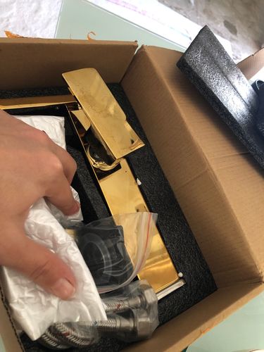 Customer photo review of 360 Faucets™ - LED Waterfall Single Handle Faucet
