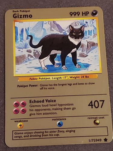 pokemon proxy card Amazon.com: Nestura Custom Card for Pet Lovers | Personalized Game-Inspired  Furry Friend Birthday Gifts | Customizable Trading Card with Dog Cat Photo main image 1