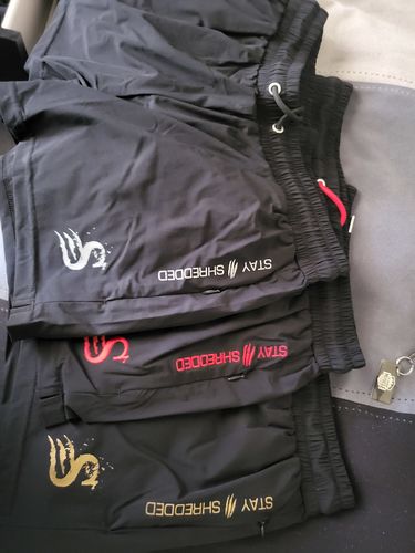 Customer photo review of Quads of the Gods - Lift Shorts - Black / Gold