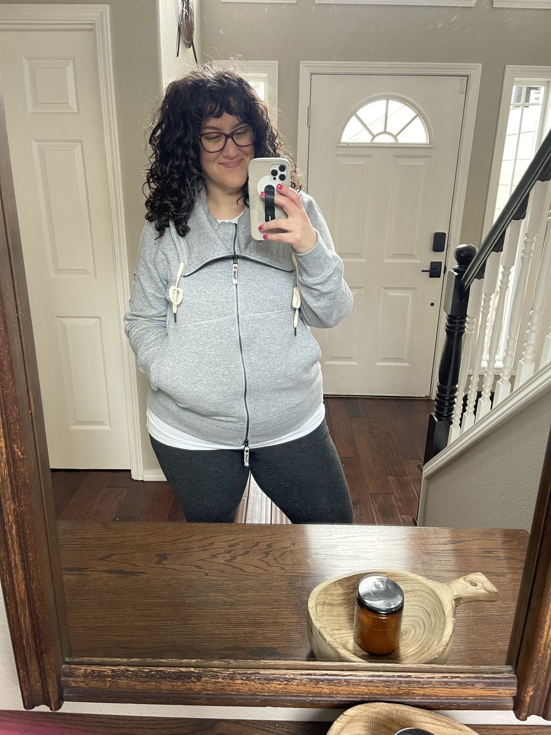 Customer photo review of THE CASEY FLEECE