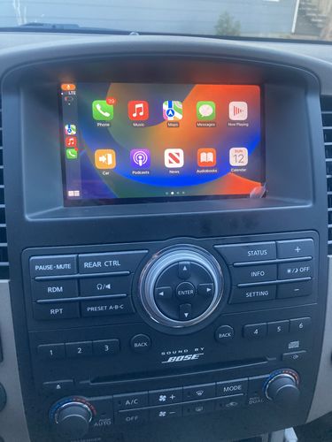 Customer photo review of Nissan Pathfinder R51 2008-2012 Apple CarPlay & Android Auto (Advanced)