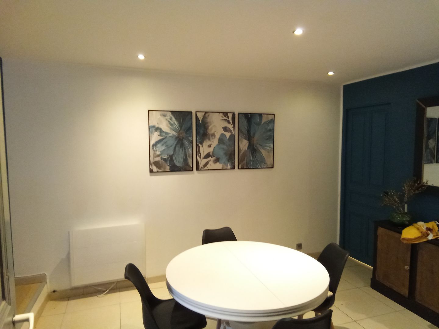 Customer photo review of Toile - Blue Petals