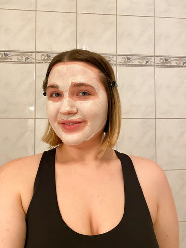 Customer photo review of Cleoglam Enzyme Peeling Maske 29g -   7 Wochen Erneuerungskur