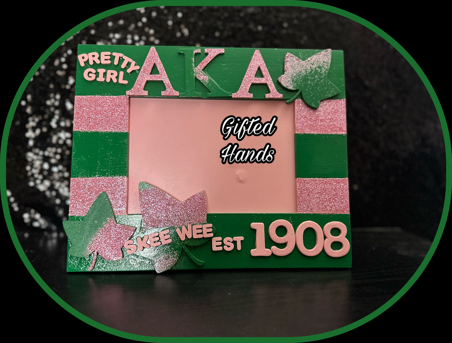 Customer photo review of Unfinished Wood Bold Kappa Shape - Craft - up to 36" DIY