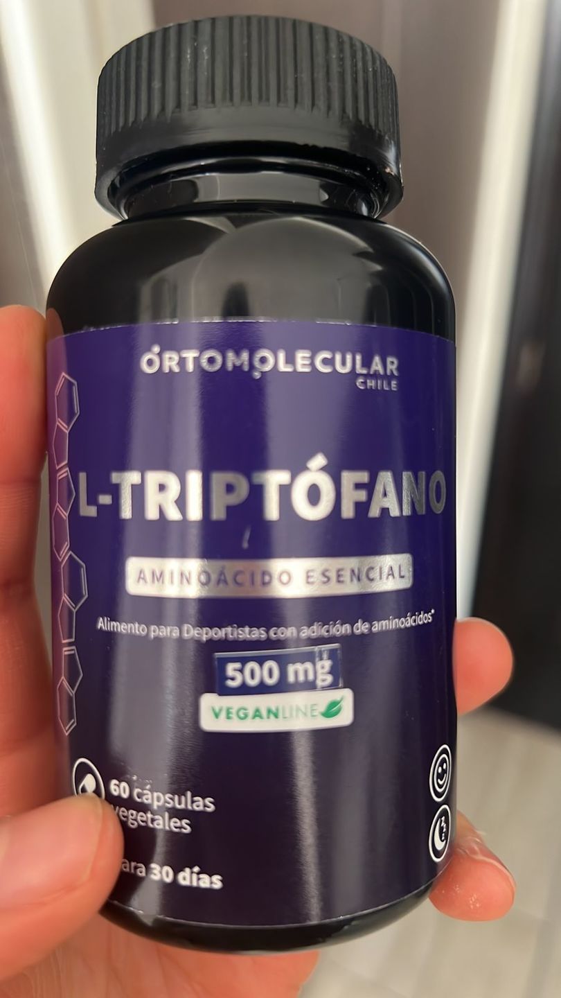 Customer photo review of L-triptófano+Glutamina-60 cáps