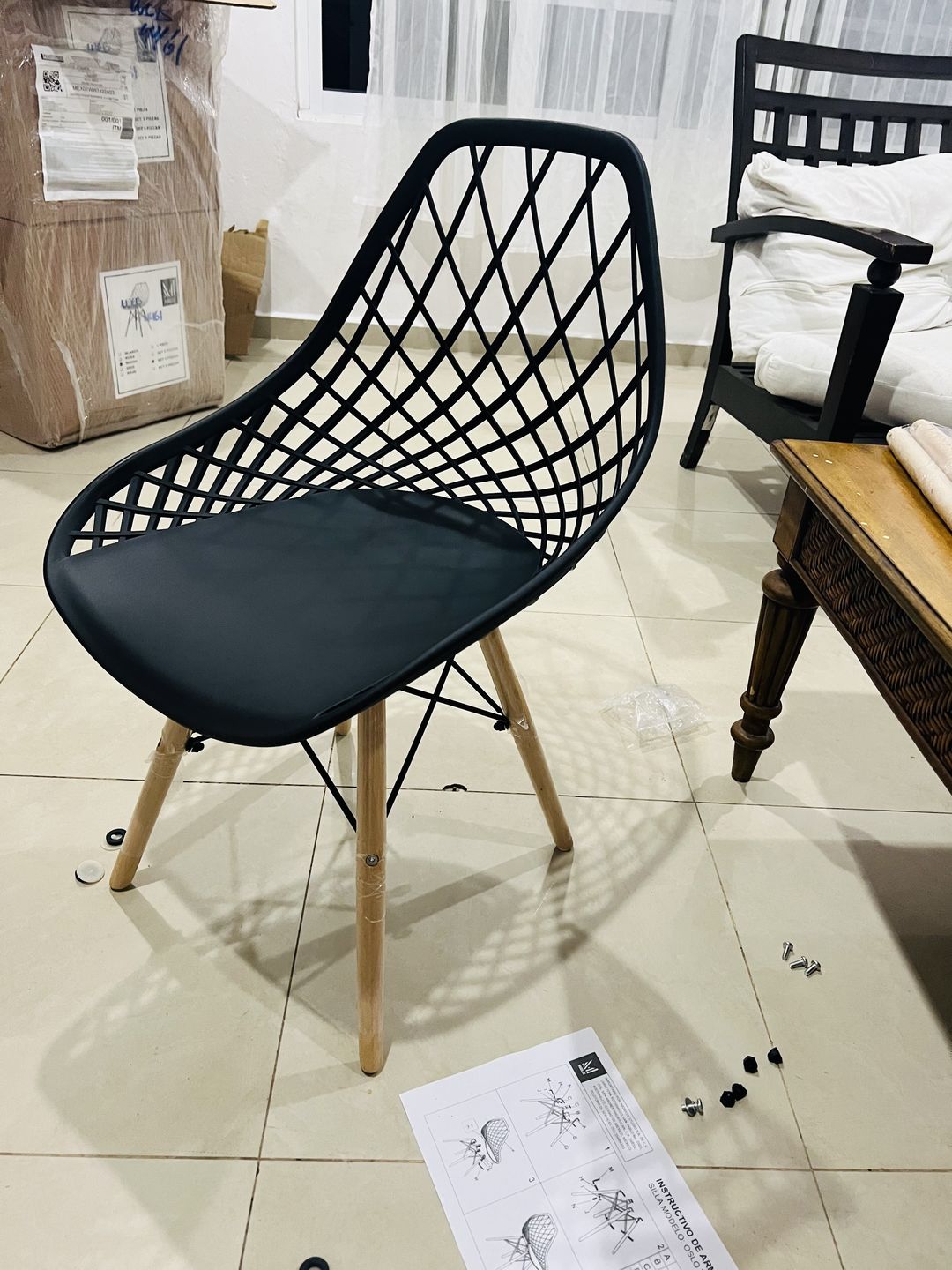 Customer photo review of Set de 4 Sillas Oslo Vento