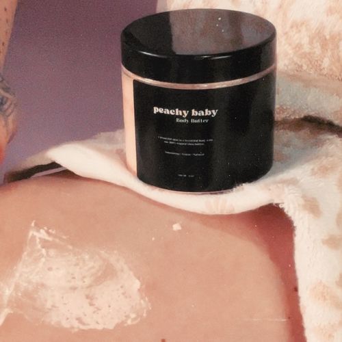 Customer photo review of Peachy Baby • Body Butter