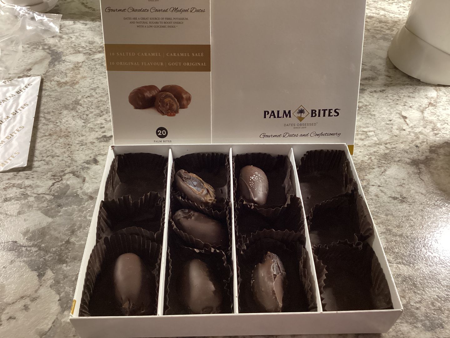 Customer photo review of Two Bite | Salted Caramel Chocolate Dates