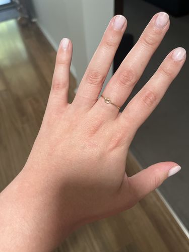 Customer photo review of The Knot Ring