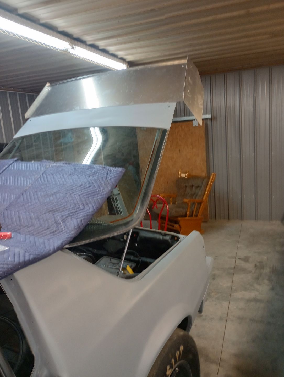 Customer photo review of 1982-92 Chevy Camaro Aluminum 15" Strutless Drag Wing 31-170