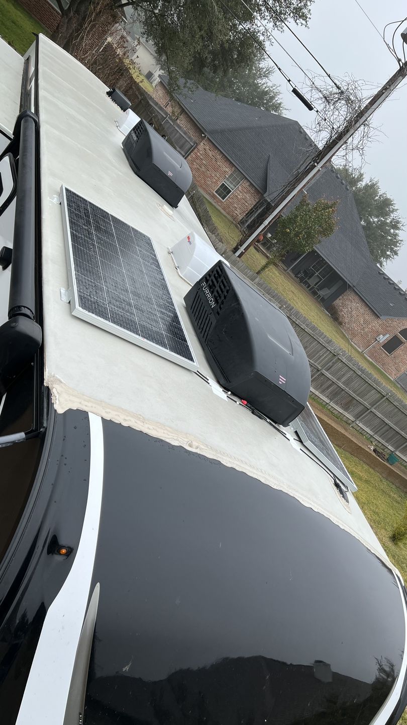 Customer photo review of RICH SOLAR MEGA 200 Watt Monocrystalline Solar Panel | Best 12V Panel for RVs and Off-Grid | 25-Year Output Warranty | UL Certified