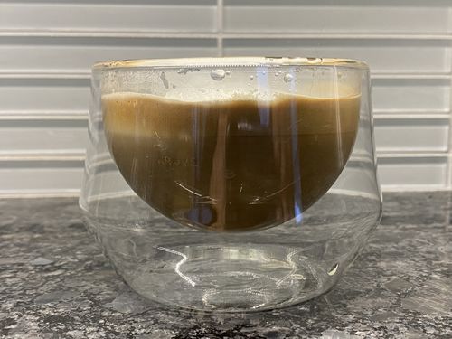 Customer photo review of Imagine Milk glasses