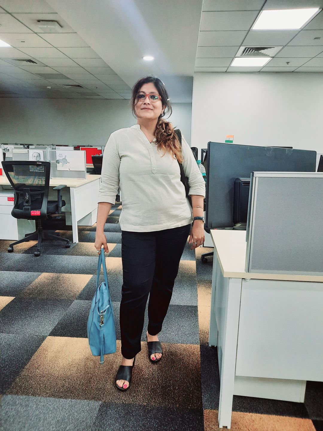 Customer photo review of Black Formal Pant