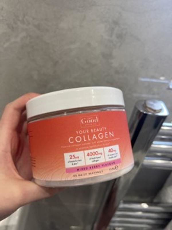 Customer photo review of 90-Day Daily Collagen Powder Bundle
