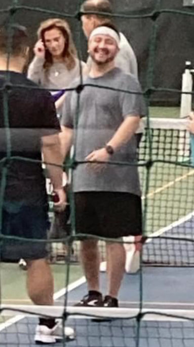 Customer photo review of Super Serious Pickleball Shorts