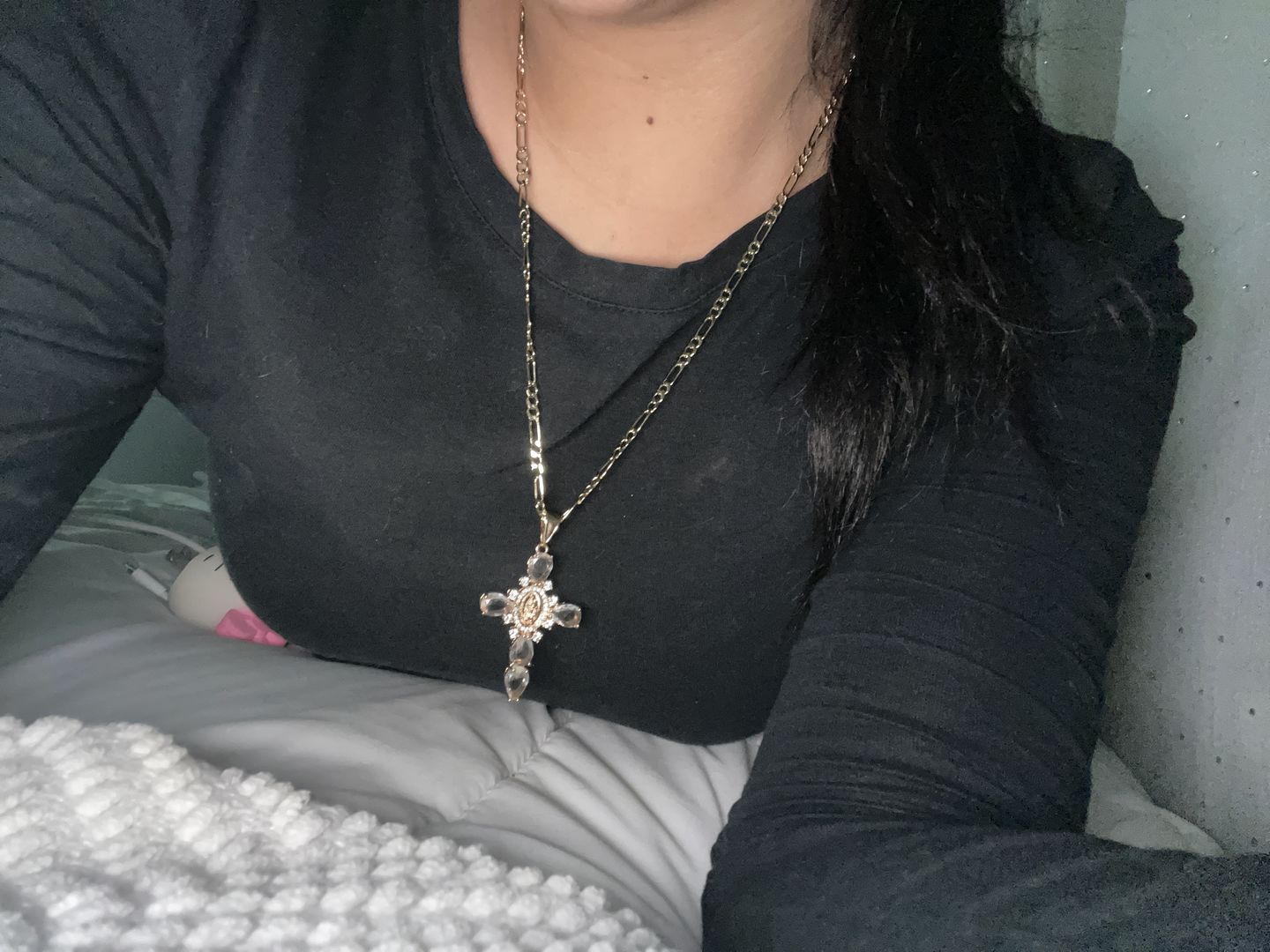 Customer photo review of Virgen Mary Cross