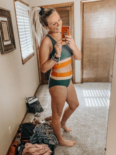 Customer photo review of Atlantic Deep Bikini Set