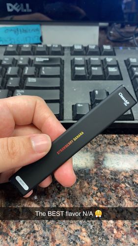 Customer photo review of 100mg CBD Disposable Vape | CleanAF mini
