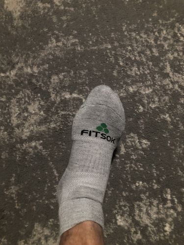 Customer photo review of CF2 Cushion Qtr Gray (3 pair pack)