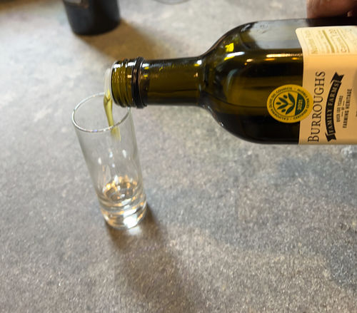 Customer photo review of Organic Extra Virgin Olive Oil Koroneiki