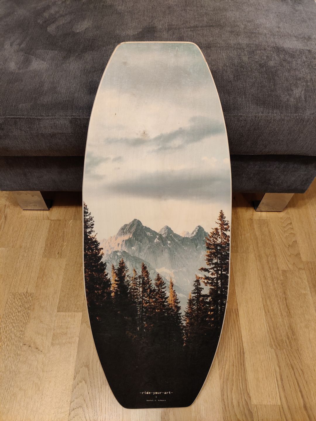 Customer photo review of Balance Board Forest
