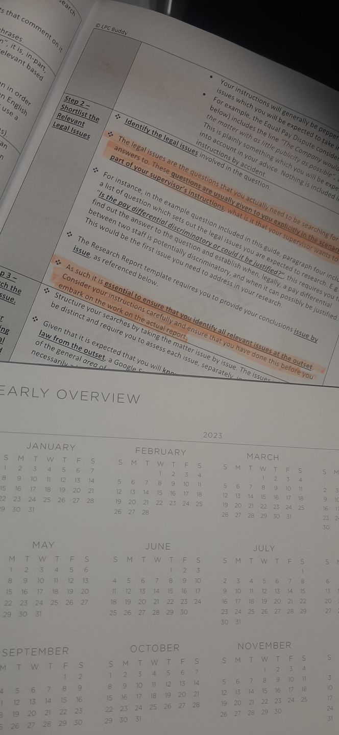 Customer photo review of LPC Buddy™ 2022 / 23 | Complete Core Module Guide | Distinction Level Study Guide for the LPC (Electronic)