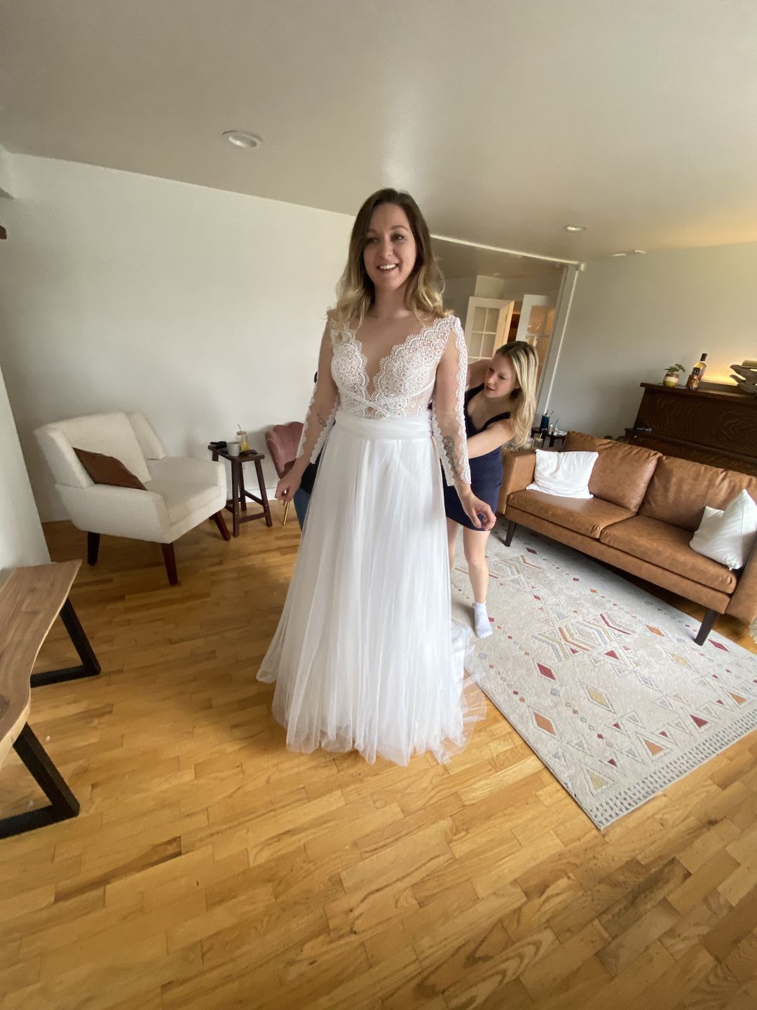 Customer photo review of At Home Try-On Rental