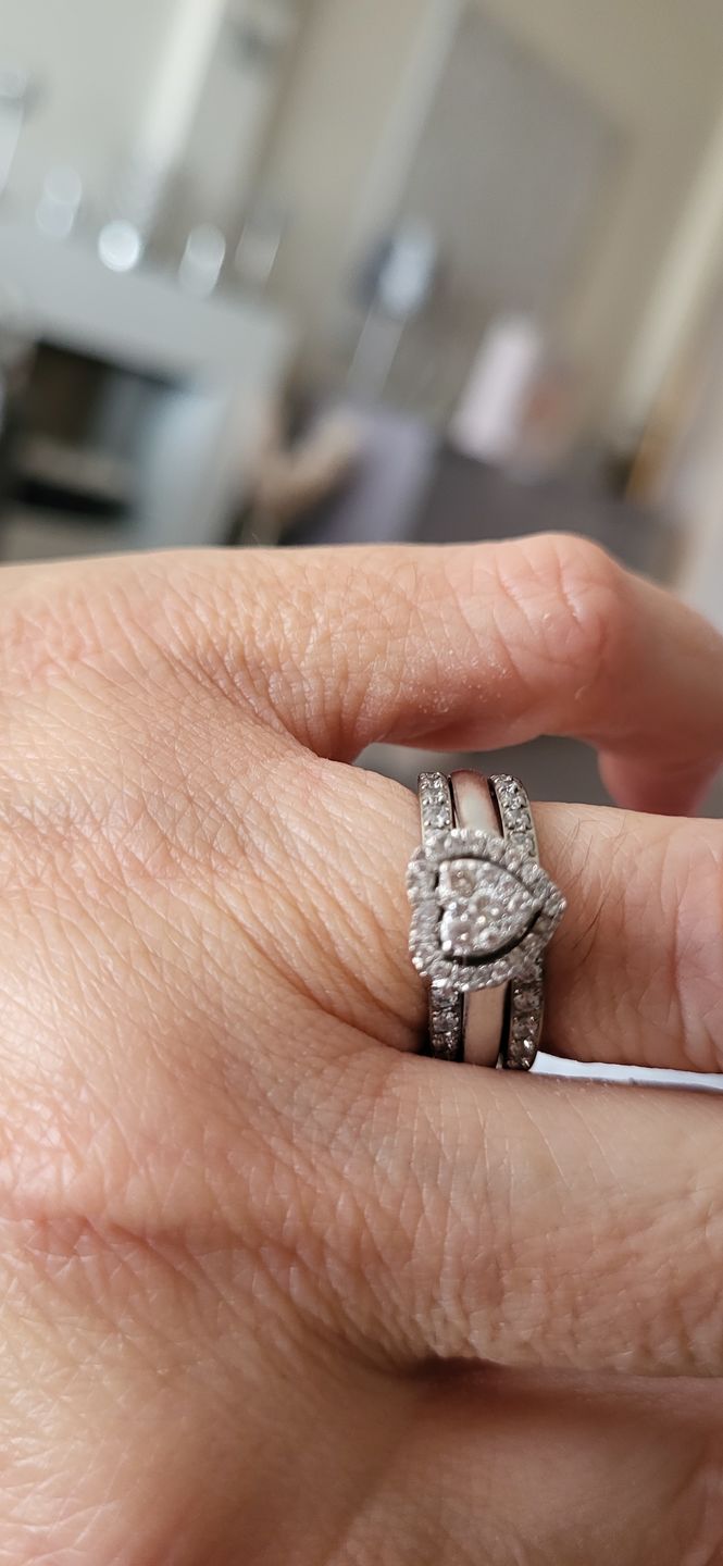 Customer photo review of Original 2mm Full Glitz Ring