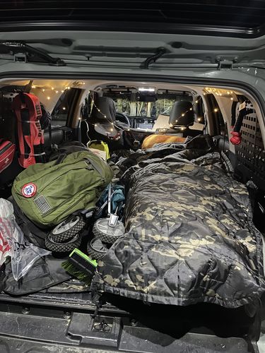 Customer photo review of Deepsleep Solo Mat for Toyota 4Runner