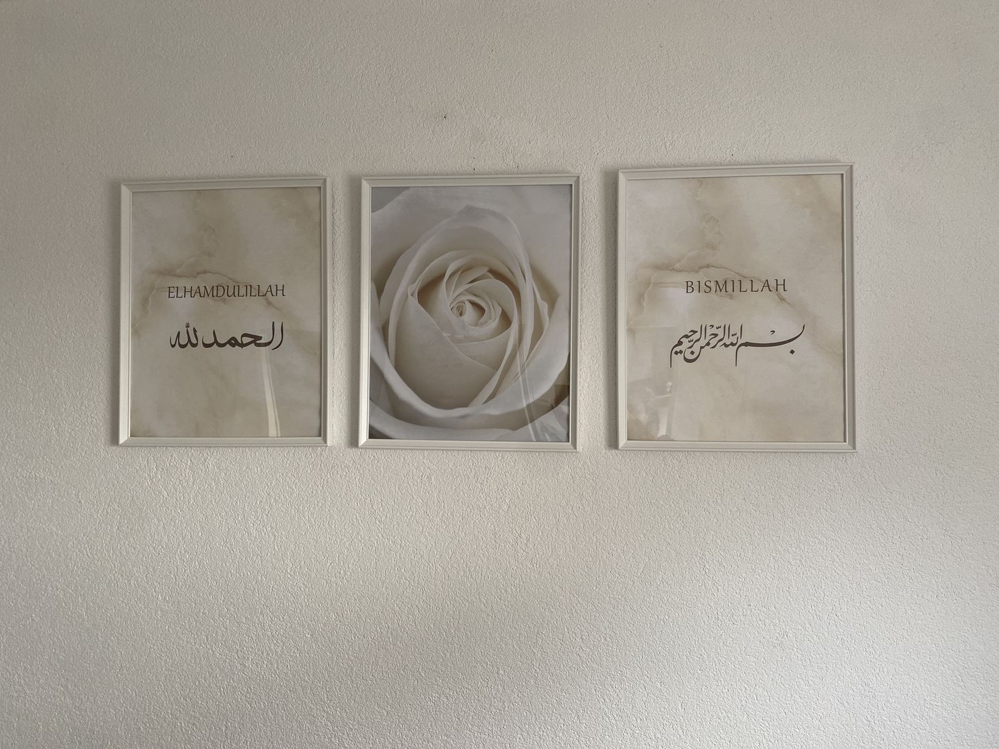 Customer photo review of Bismillah und Elhamdulillah - Rose - Set