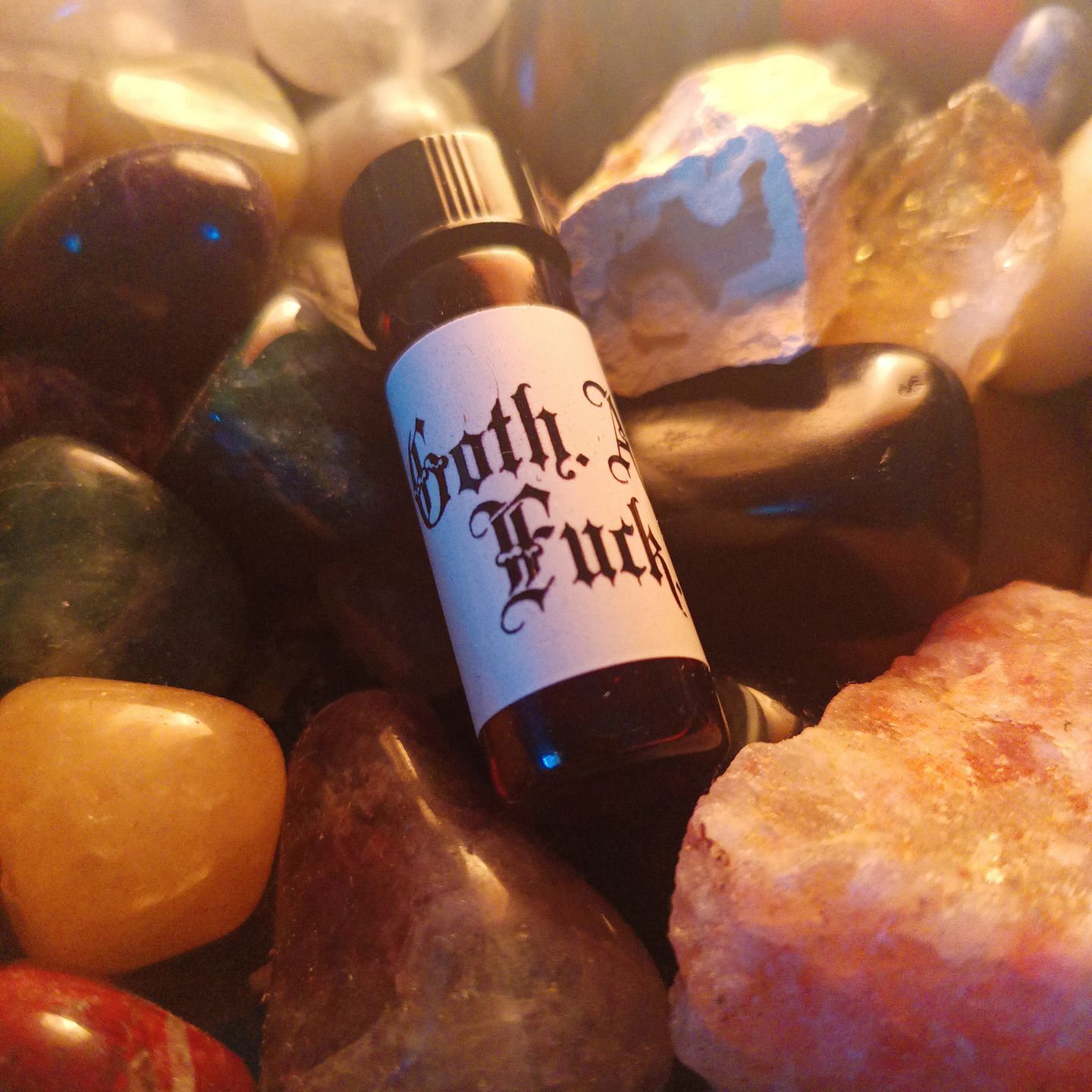 Customer photo review of Goth. As. Fuck.