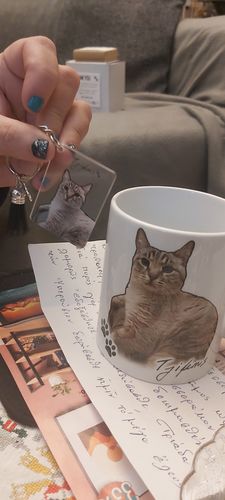 Customer photo review of Μπρελόκ με το Δικό σας Κατοικίδιο