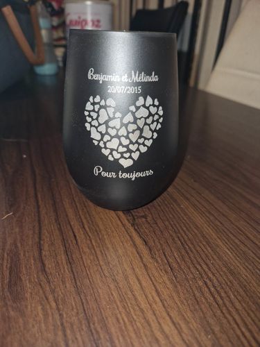 Customer photo review of Cœur de Saint-Valentin - Couple-Photophore