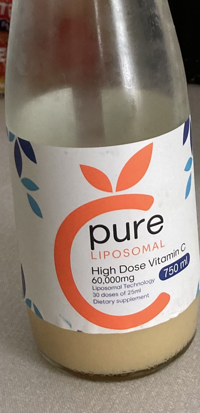 Customer photo review of C-Pure High Dose Liposomal Vitamin C