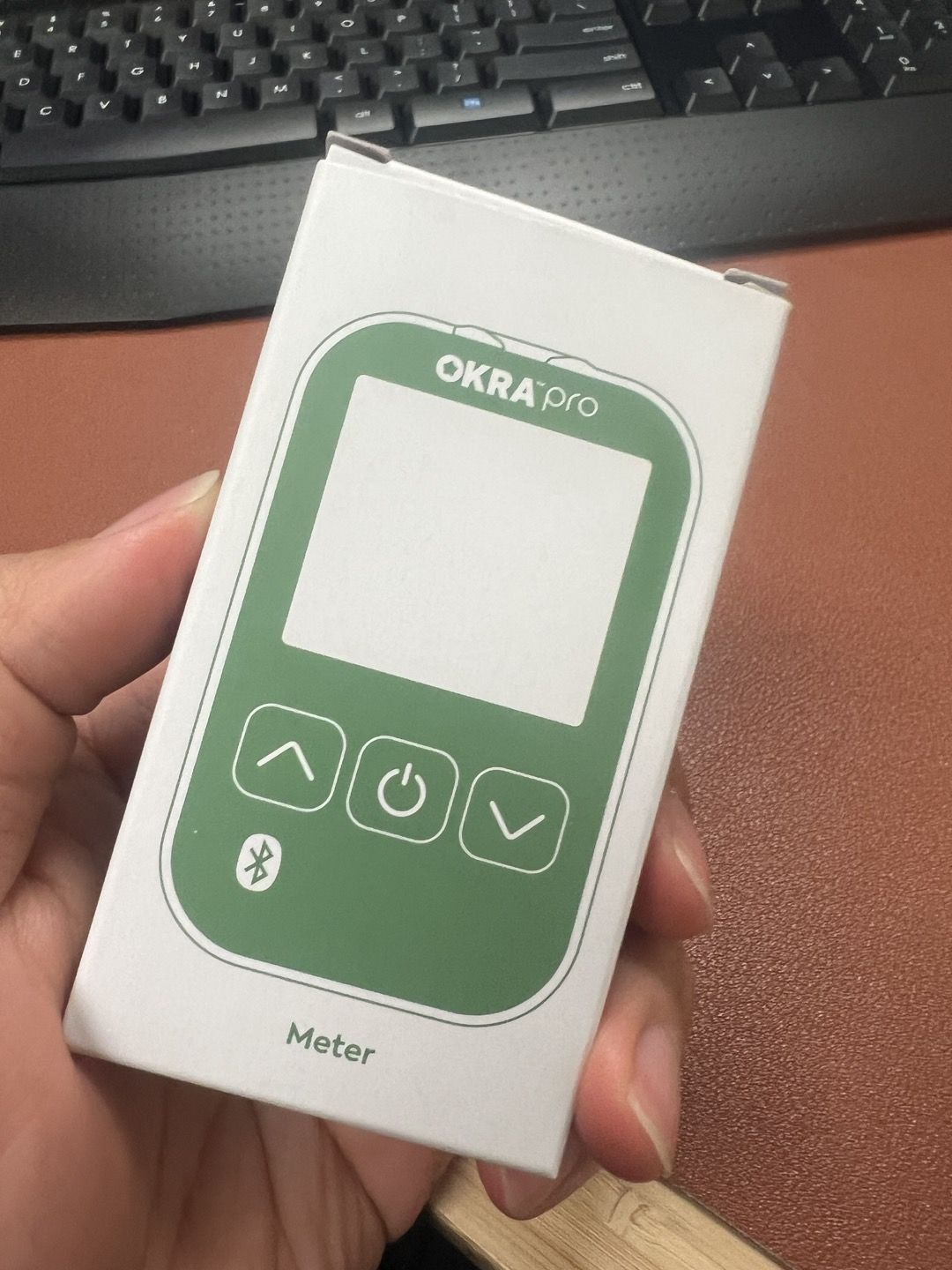 Customer photo review of OKRA Pro: Bluetooth Glucose Meter