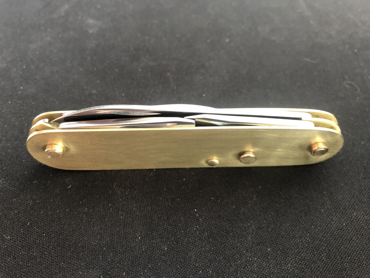 Customer photo review of Brass Strip: 0.032" Thick x 3/4" Wide x 12" Long (1 Piece)