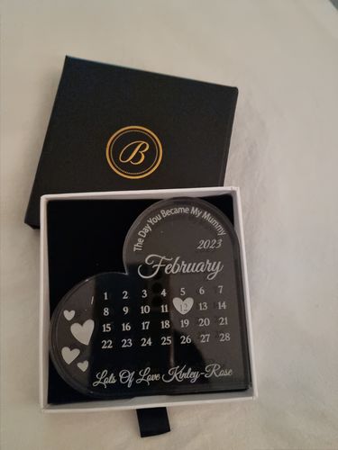 Customer photo review of Mother's Day Heart