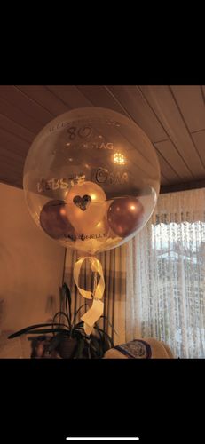 Kundenbewertung mit Foto zu BALLOONIZER - Ballon Konfigurator