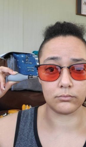 Customer photo review of Zōk- Naturally Reduce Pressure and Tension Inside the Head