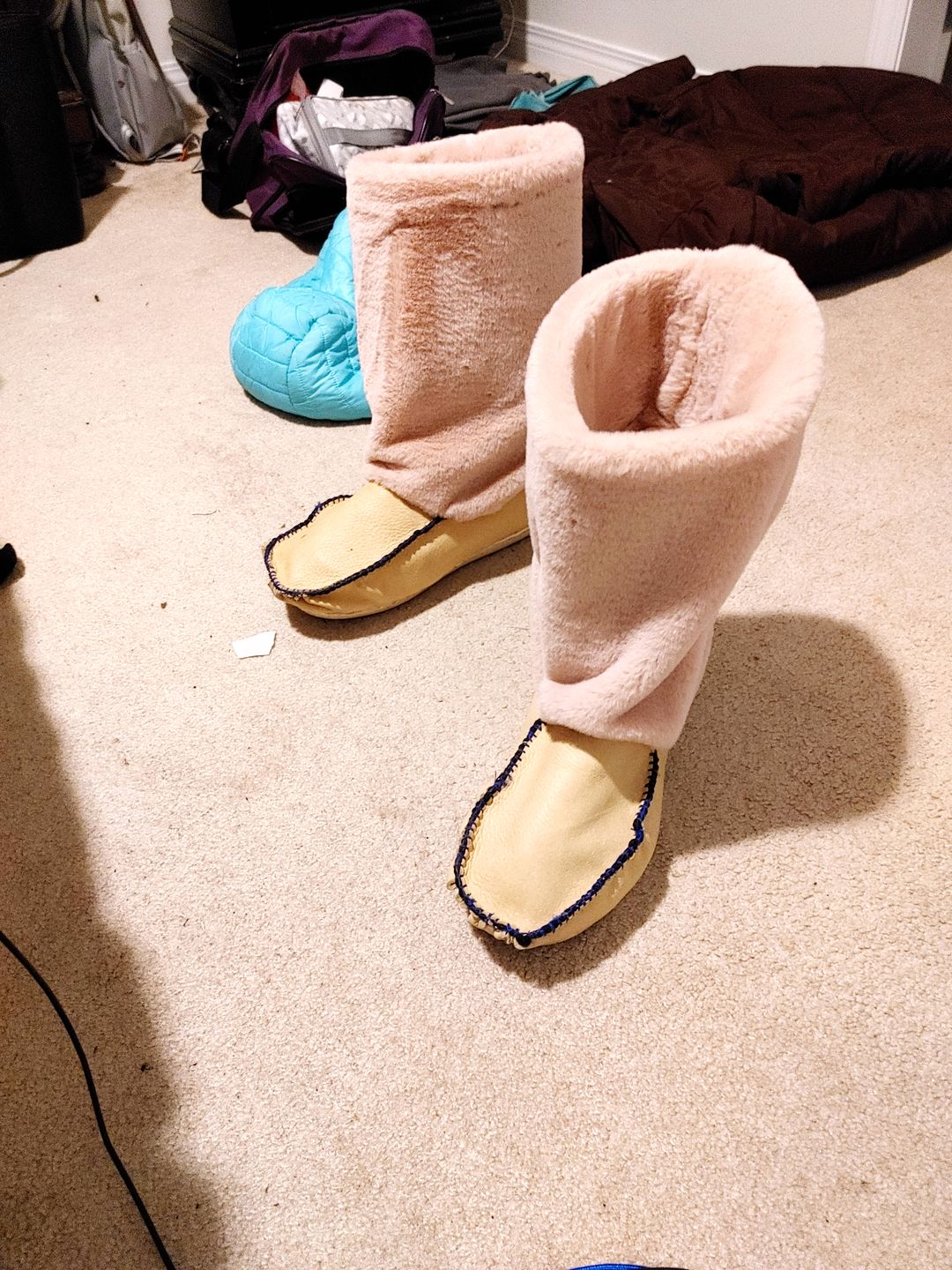 Customer photo review of Wool Felt Replacement Boot Liners (826 BB)