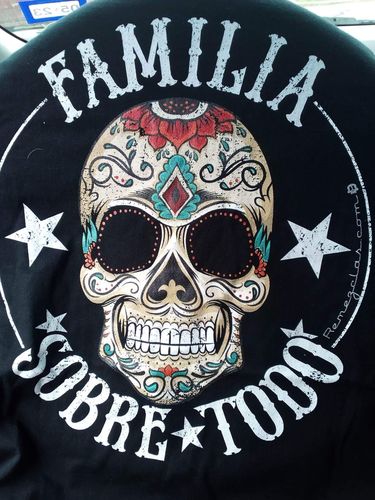 Customer photo review of Family Over Everything Vintage OG T-Shirt