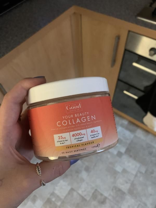 Customer photo review of 90-Day Daily Collagen Powder Bundle
