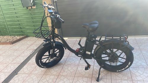 Customer photo review of CMACEWHEEL Y20 750W 20" Step-through Folding Electric Fat Bike 15Ah 45km/h 100km