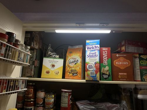Customer photo review of EZVALO Rechargeable Motion Sensor Cabinet Light 5000K- 20.5 "Aluminum