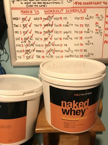 Customer photo review of 2kg UNFLAVOURED, Isolate NAKED WHEY